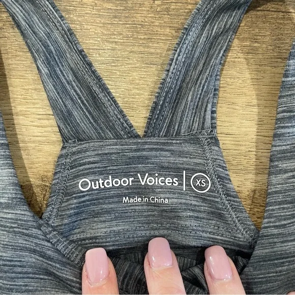 Outdoor Voices•Freeform Unitard Onsie Bodysuit•Dark Grey•Size X-Small - Picture 5 of 8